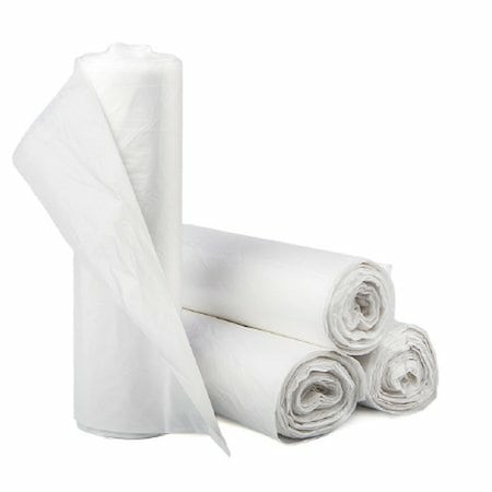 Dealmed 12 gal - 15 gal Trash Bags, 24 in x 29 in, .90 Mil, White 781156
